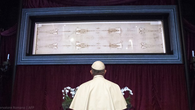 SHROUD OF TURIN,POPE FRANCIS