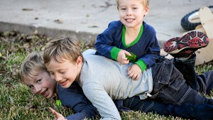 BOYS PLAYING