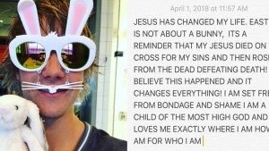 JUSTIN BIEBER,EASTER