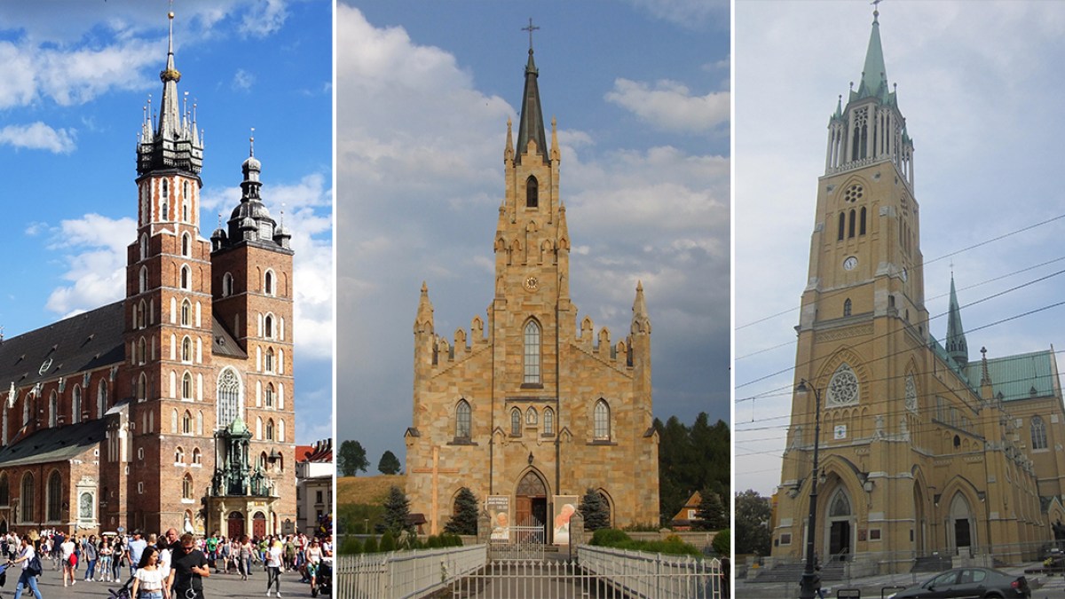 NAJPIĘKNIEJSZE KOŚCIOŁY W POLSCE