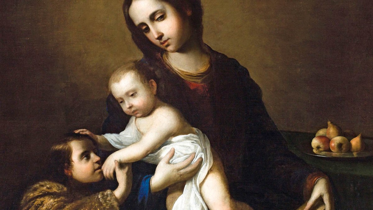 MARY,JESUS,ST JOHN THE BAPTIST
