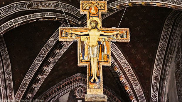 ST FRANCIS,SAN DAMIANO CROSS