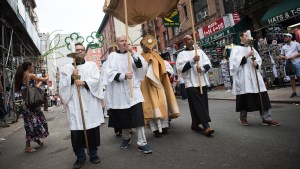 NEW YORK,PROCESSION,LITTLE ITALY