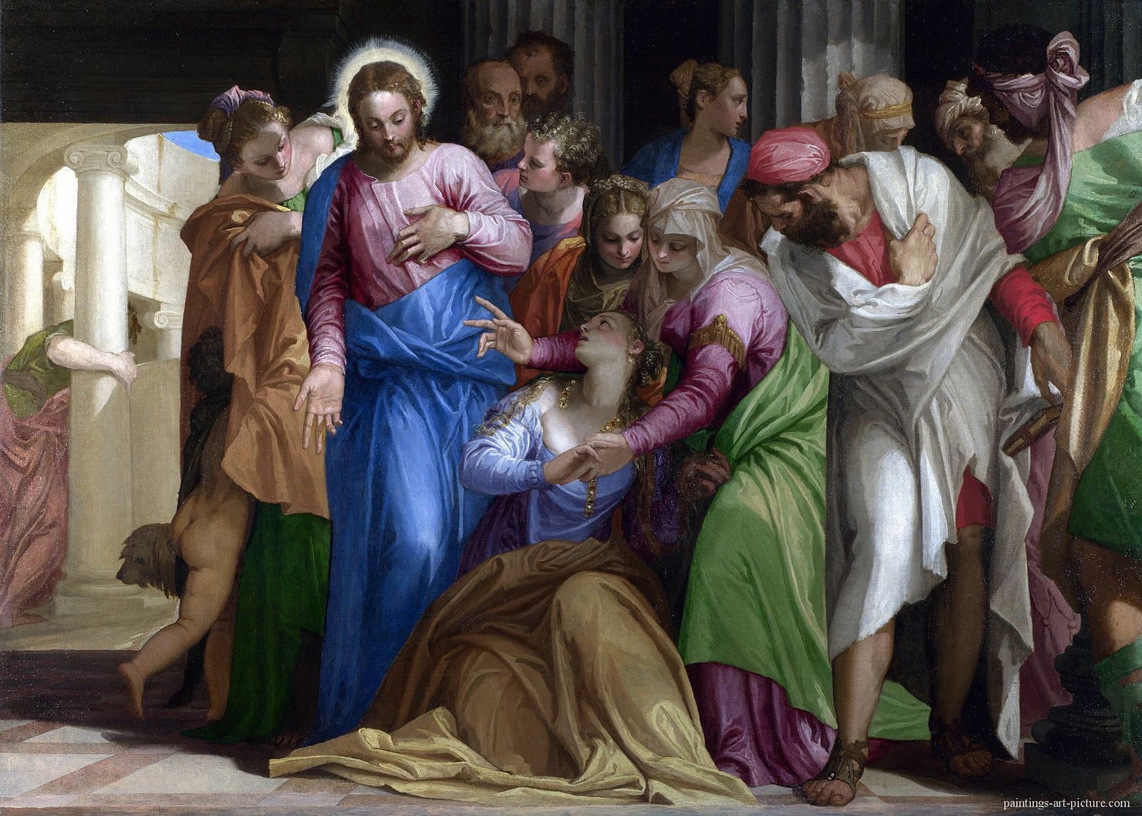 Paolo_Veronese_-_Conversion_of_Mary_Magdalene_Wikimedia Commons