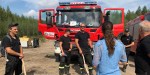 SZWEDZKA KSIĘŻNICZKA I POLSCY STRAŻACY