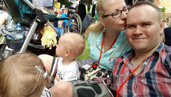 MAŁE DZIECI NA PIELGRZYMCE