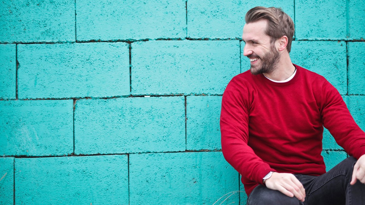 WEB3 HAPPY MAN SMILE WALL Pexels CC0