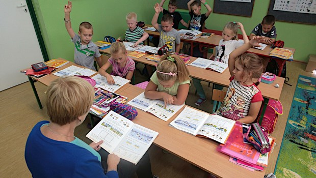 lekcja w szkole podstawowej