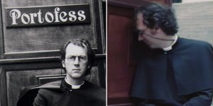 Ksiądz i konfesjonał na rowerze. Pojechał spowiadać na partyjną konwencję