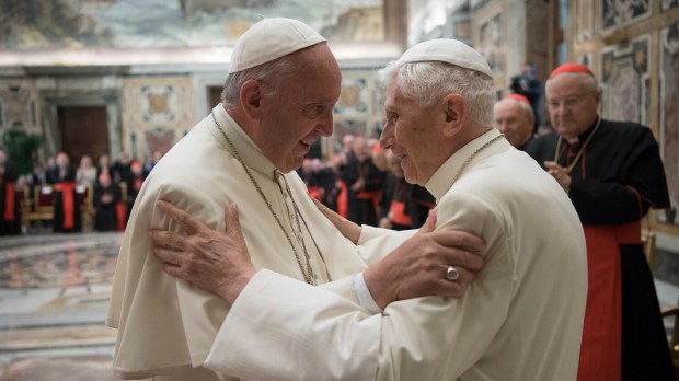 spotkania papieża Franciszka i Benedykta XVI