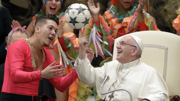 CYRKOWCY U PAPIEŻA FRANCISZKA