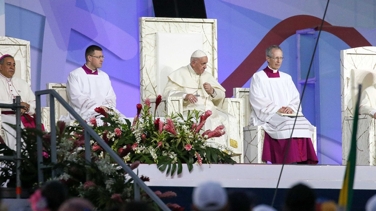 web3 pope francis vigil panama