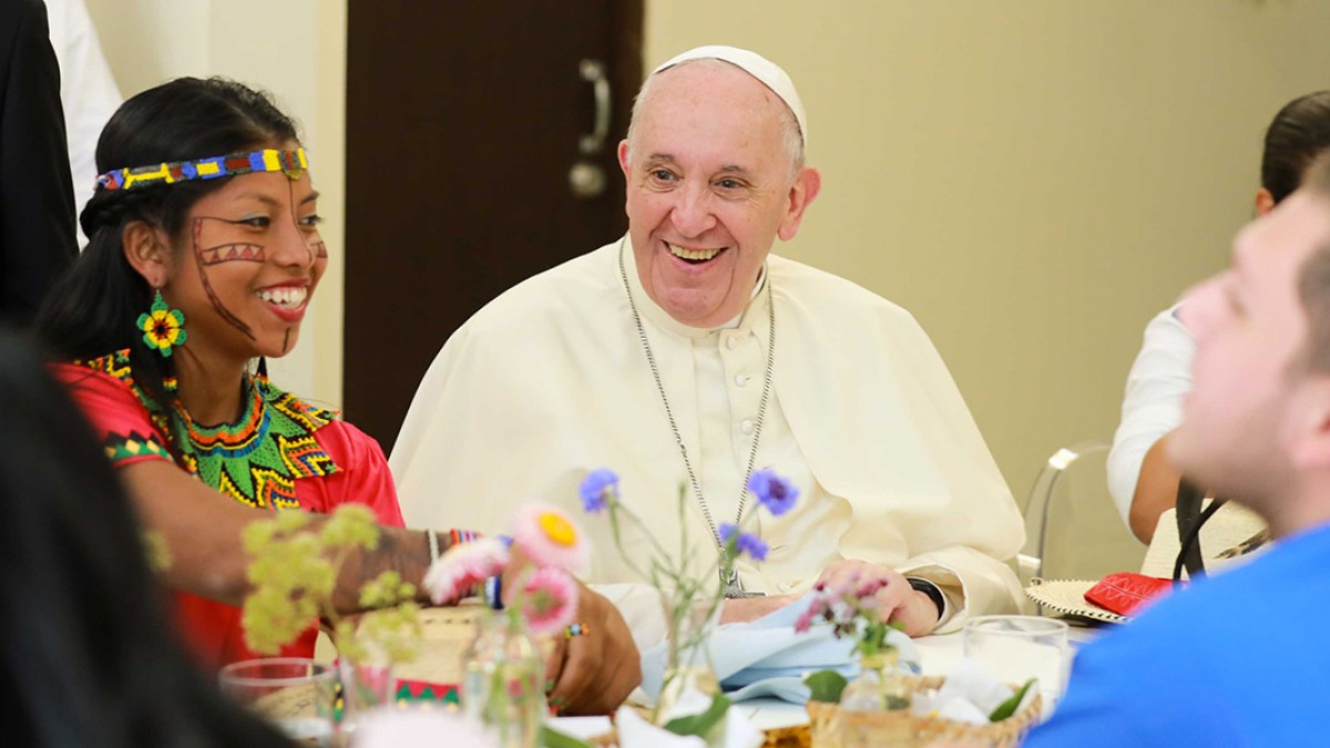web3 pope francis young people