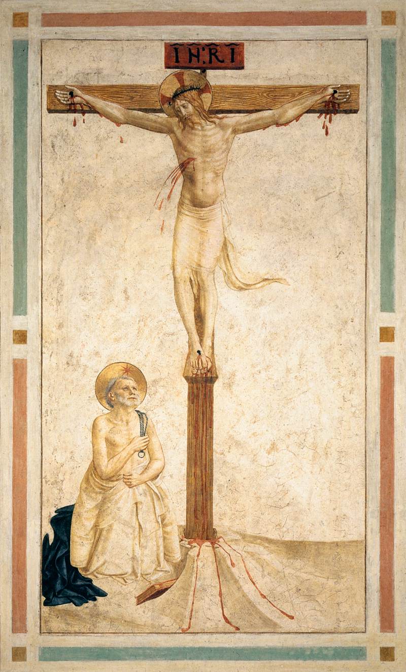 FRA ANGELICO; SAN MARCO; CRUCIFIX ST DOMINIC