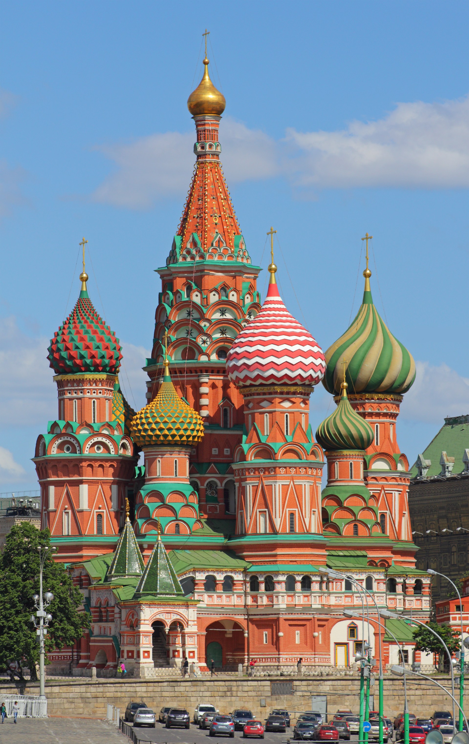ST BASIL CATHEDRAL;MOSCOW