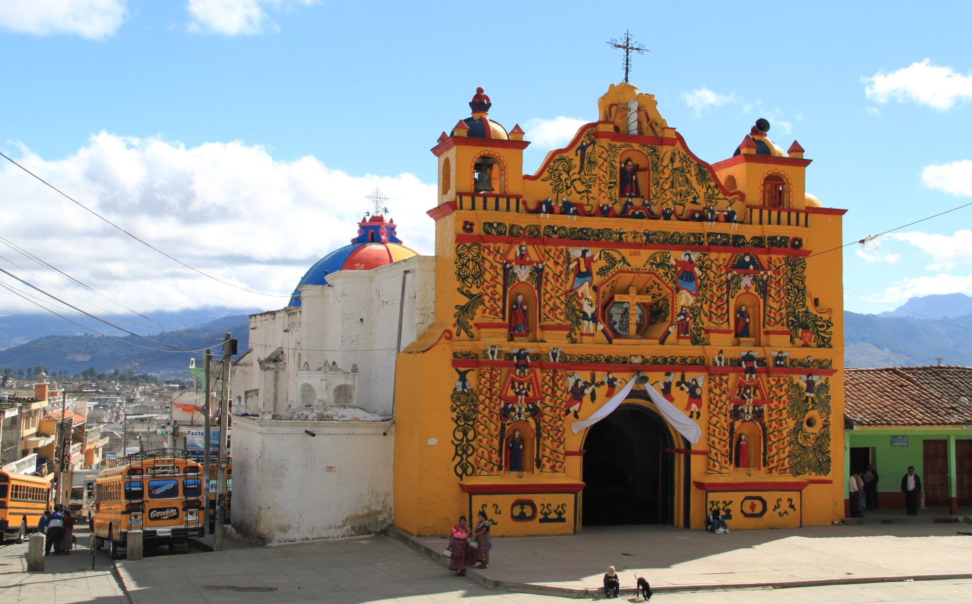 SAN ANDRES XECUL CHURCH; GUATEMALA