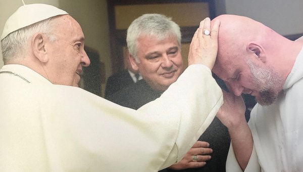 ADAM SZUSTAK U PAPIEŻA FRANCISZKA