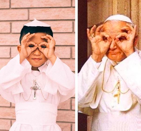 [GALERIA] 10 kostiumów na Halloween dla dzieci inspirowanych wielkimi świętymi