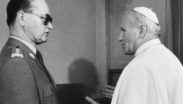 WOJCIECH JARUZELSKI I JAN PAWEŁ II