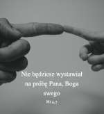 Cytat z Biblii [Mt 4,7]