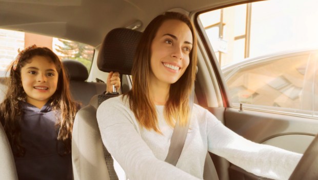 Mom - Daughter - Car