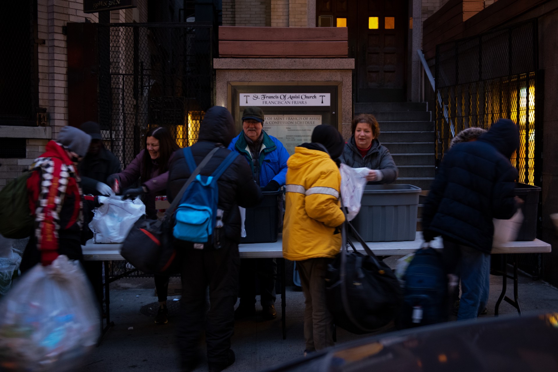 ST FRANCIS BREADLINE NEW YORK CITY