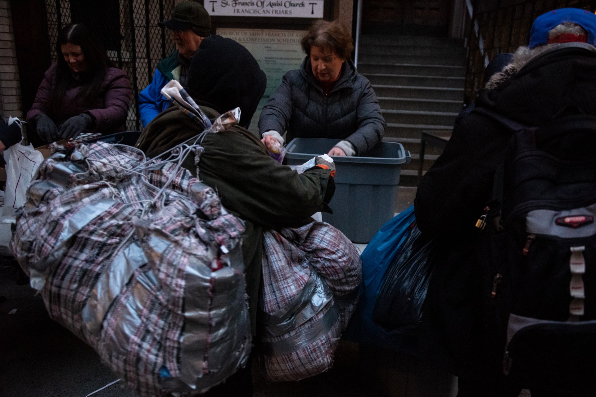 ST FRANCIS BREADLINE NEW YORK CITY