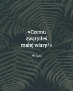 Cytat z Biblii [Mt 14, 31]