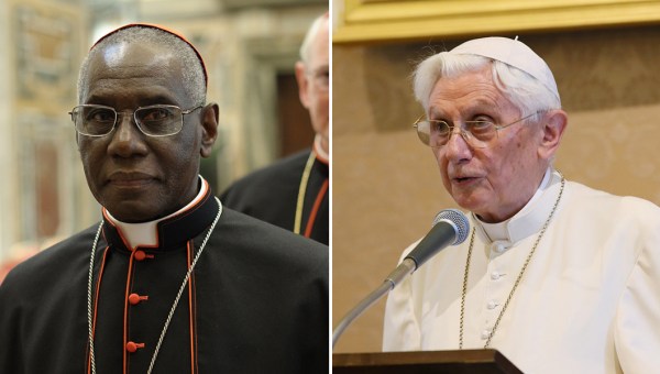 KARDYNAŁ SARAH, BENEDYKT XVI