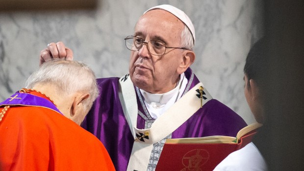 POPE FRANCIS; Ash Wednesday