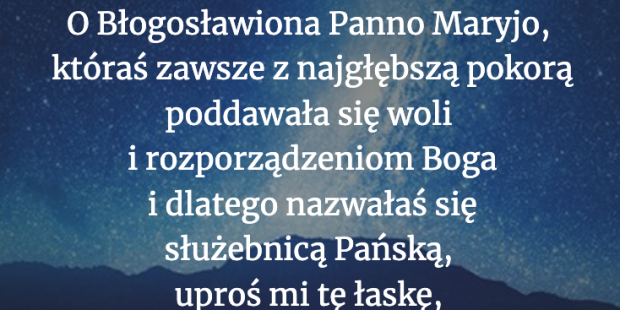Modlitwa dla ciebie na dziś [19 marca]