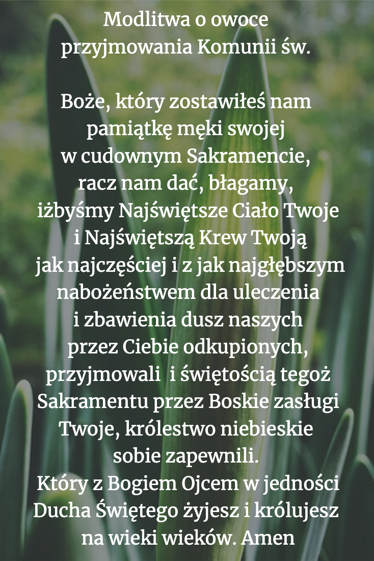 {"rendered":"Modlitwa dla ciebie na dzi\u015b [3 czerwca]"}