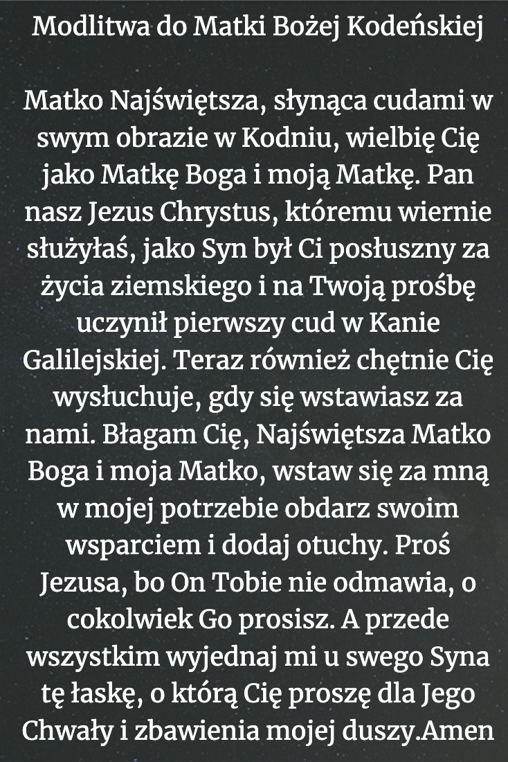 Modlitwa dla ciebie na dziś [2 lipca]