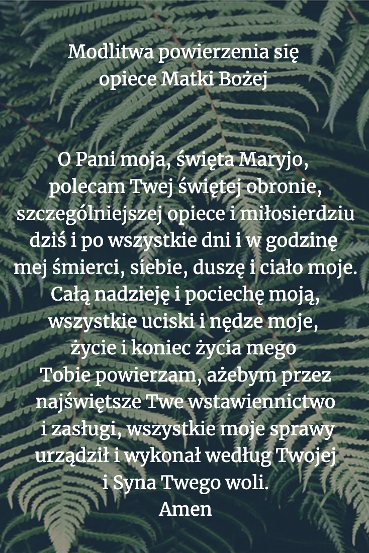 Modlitwa dla ciebie na dziś [16 lipca]