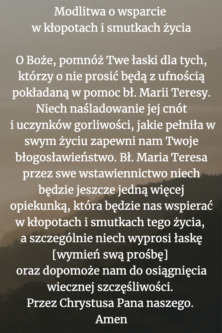 Modlitwa dla ciebie na dziś [6 lipca]