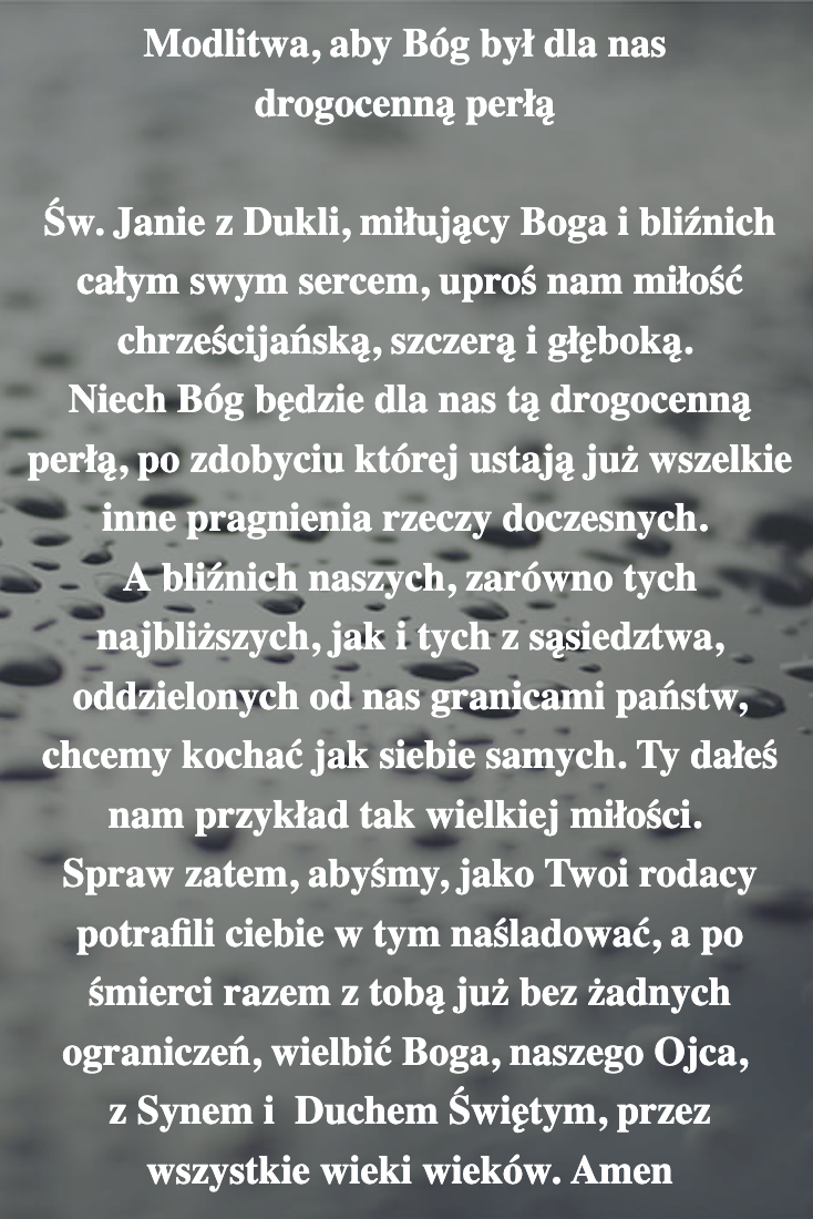 Modlitwa dla ciebie na dziś [8 lipca]