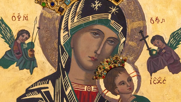 IKONA MATKI BOŻEJ NIEUSTAJĄCEJ POMOCY