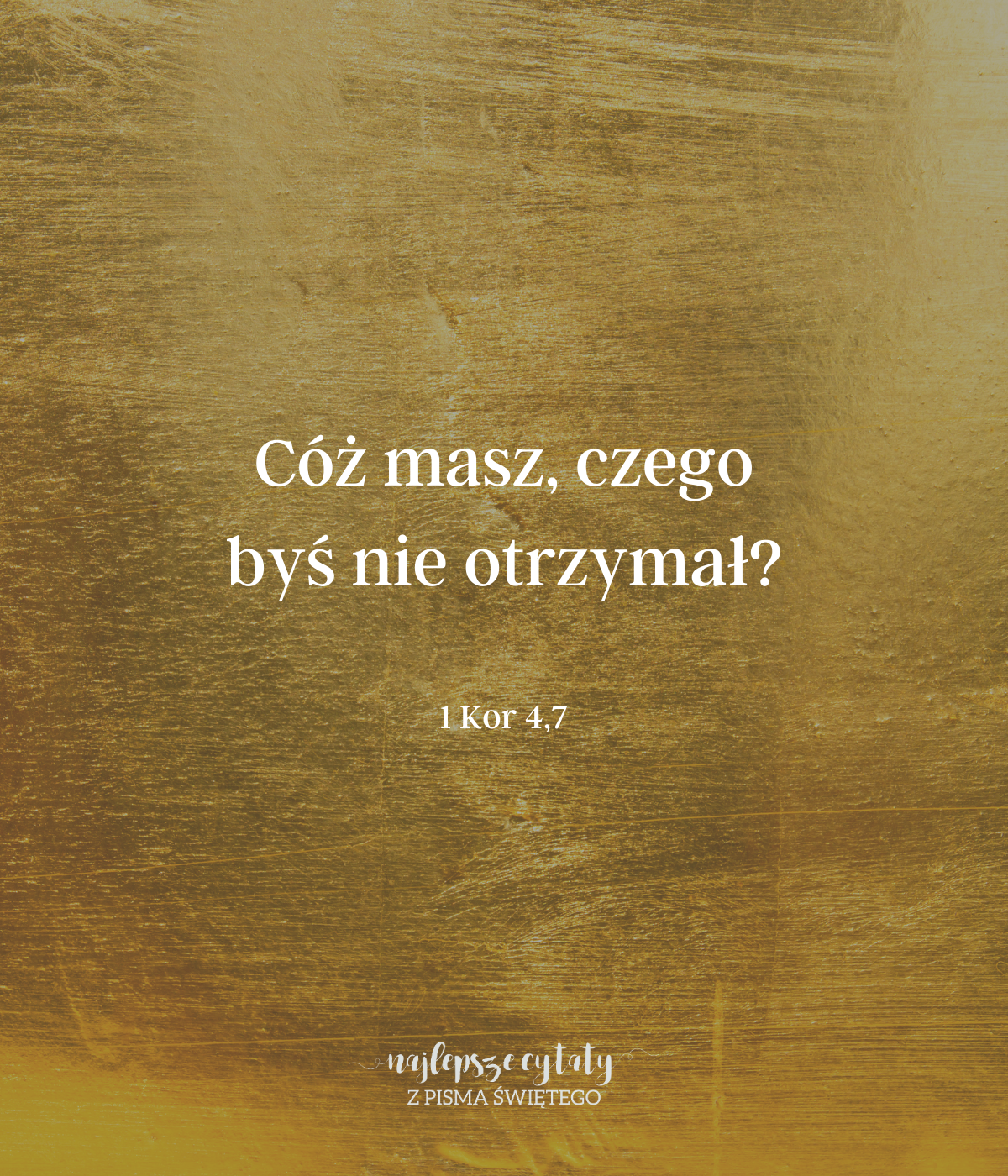 Cytat z Biblii dla ciebie na dziś [29 września]