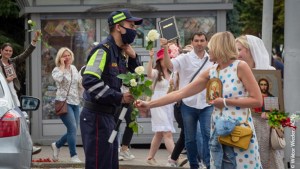 Demokratyczne protesty na Białorusi