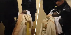 Ksiądz wyniesiony z kaplicy siłą przez policję to „męczennik”? Wyjaśniamy