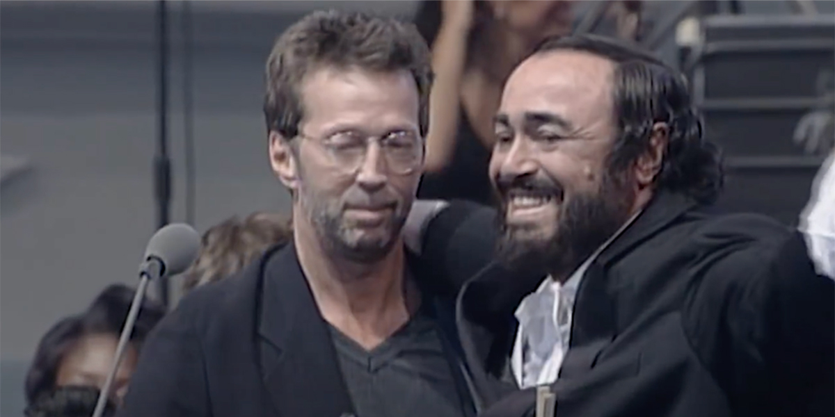 Eric Clapton, Luciano Pavarotti, East London Gospel Choir