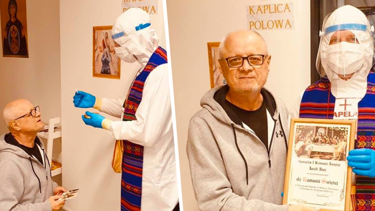 PIERWSZA KOMUNIA NA PGE NARODOWYM