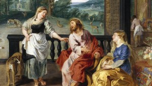 JEZUS W DOMU MARTY I MARII