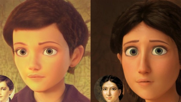 Święci jako postaci z animacji Pixara w aplikacji ToonMe