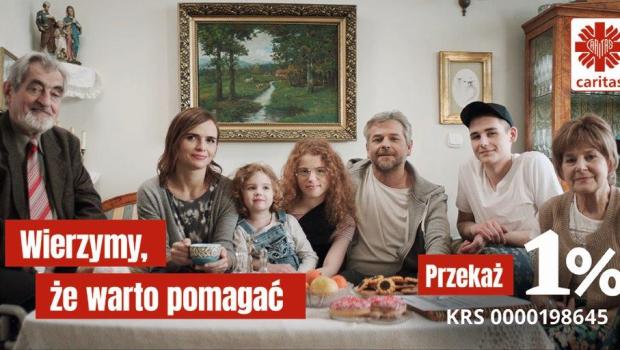 CARITAS, 1% PODATKU