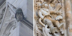 Astronauta , Darth Vader i… sam Lucyfer – 10 nietypowych rzeźb, które znajdziesz w kościołach!