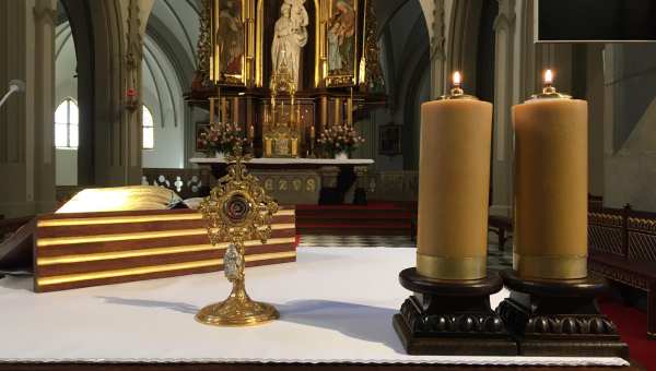 Relikwie św. Brata Alberta w Parafii i Sanktuarium św. Józefa w Krakowie