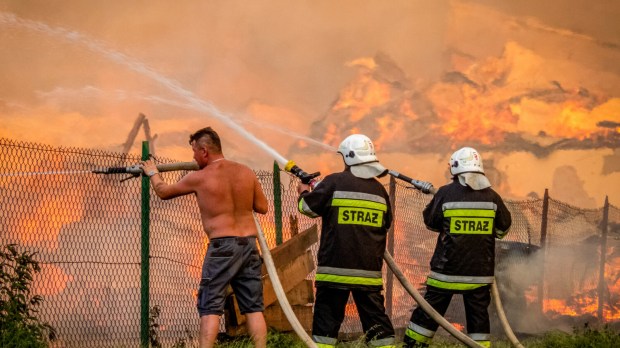 POŻAR, NOWA BIAŁA