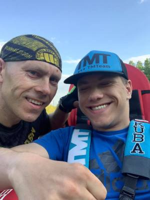 Ojciec i syn na Ironmanie? Osoby z niepełnosprawnością mogą bardzo dużo!