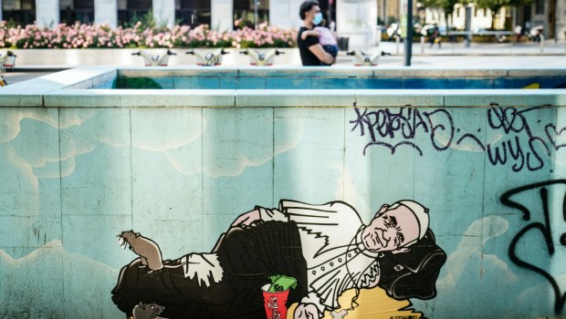 PAPIEŻ FRANCISZEK JAKO BEZDOMNY